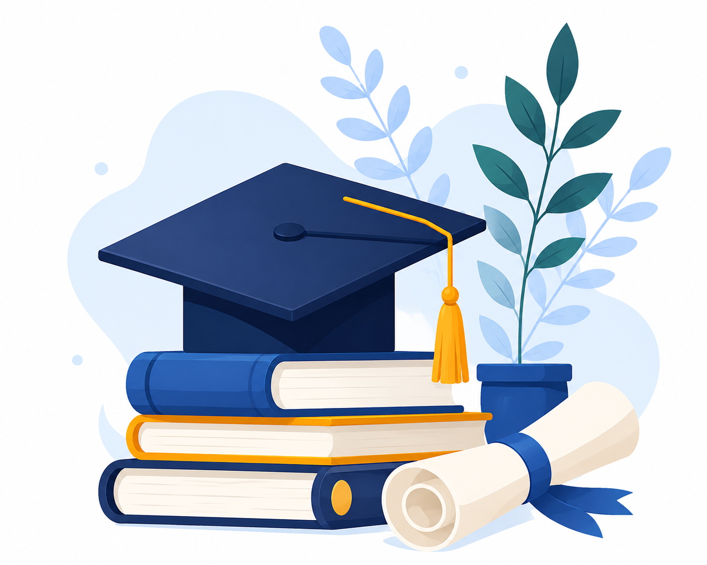Educational Qualification Illustration