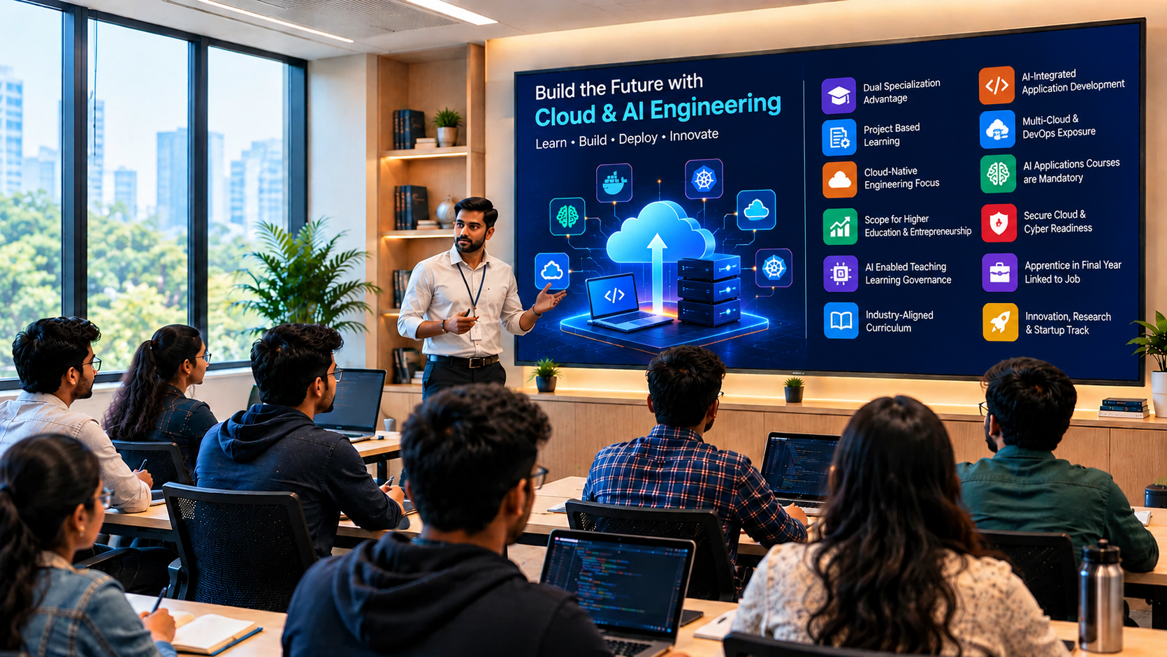 Course at a Glance - Cloud & AI Engineering Classroom