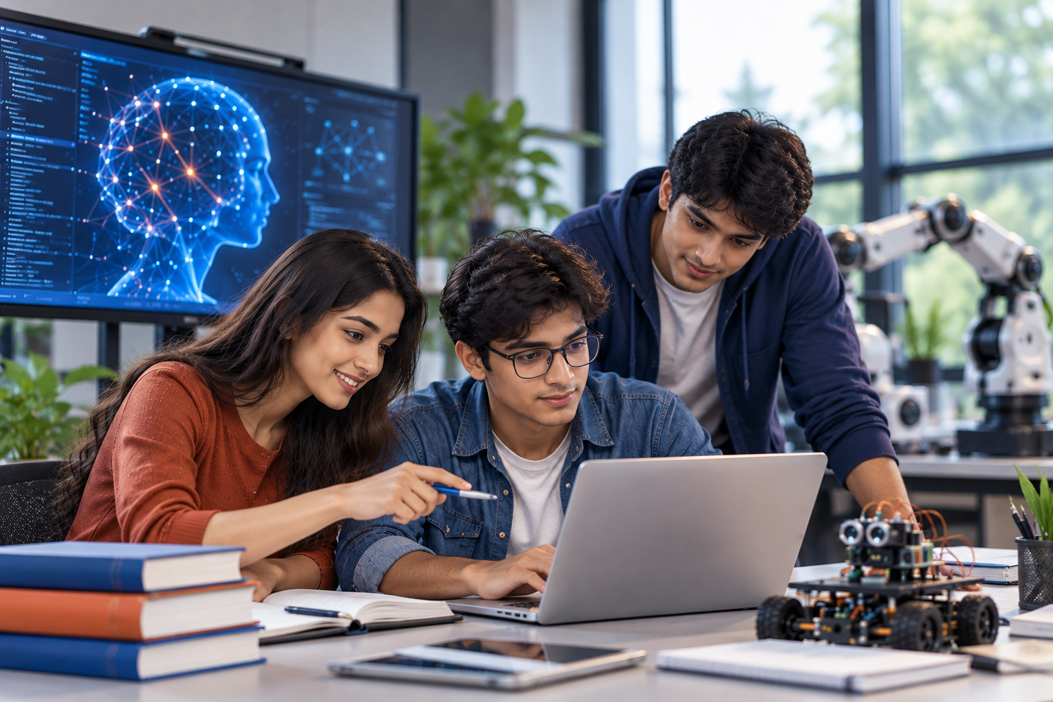 JKU B.Tech CSE with AIML Introduction - Student Collaboration