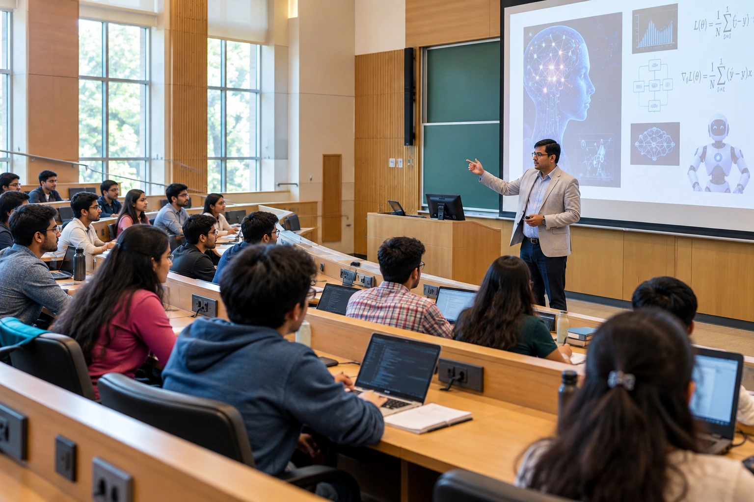JKU B.Tech in AIML Introduction - Classroom Tech