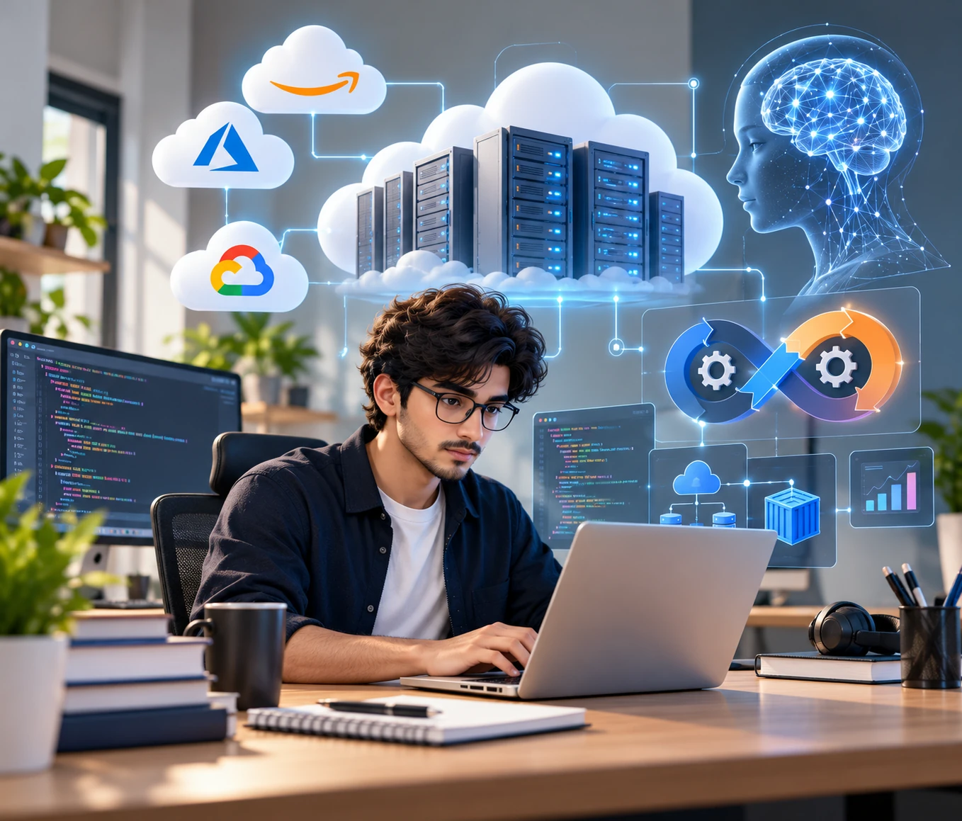 B.Tech (CSE) with AI & Cloud Computing Program Details - Cloud & AI Engineering Student