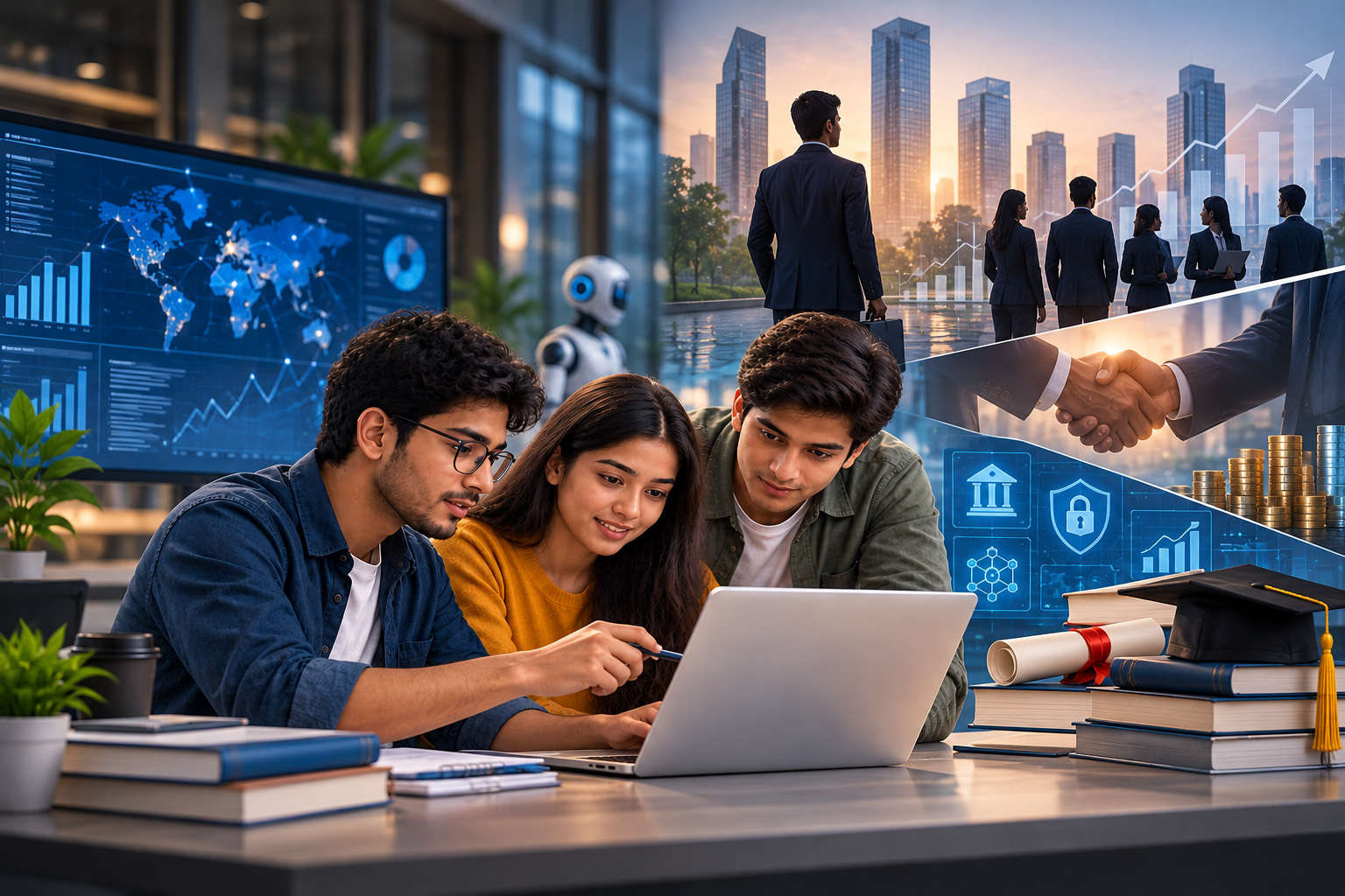 B.Tech CSE with FinTech AI Governance Program Details - Collaborative Project