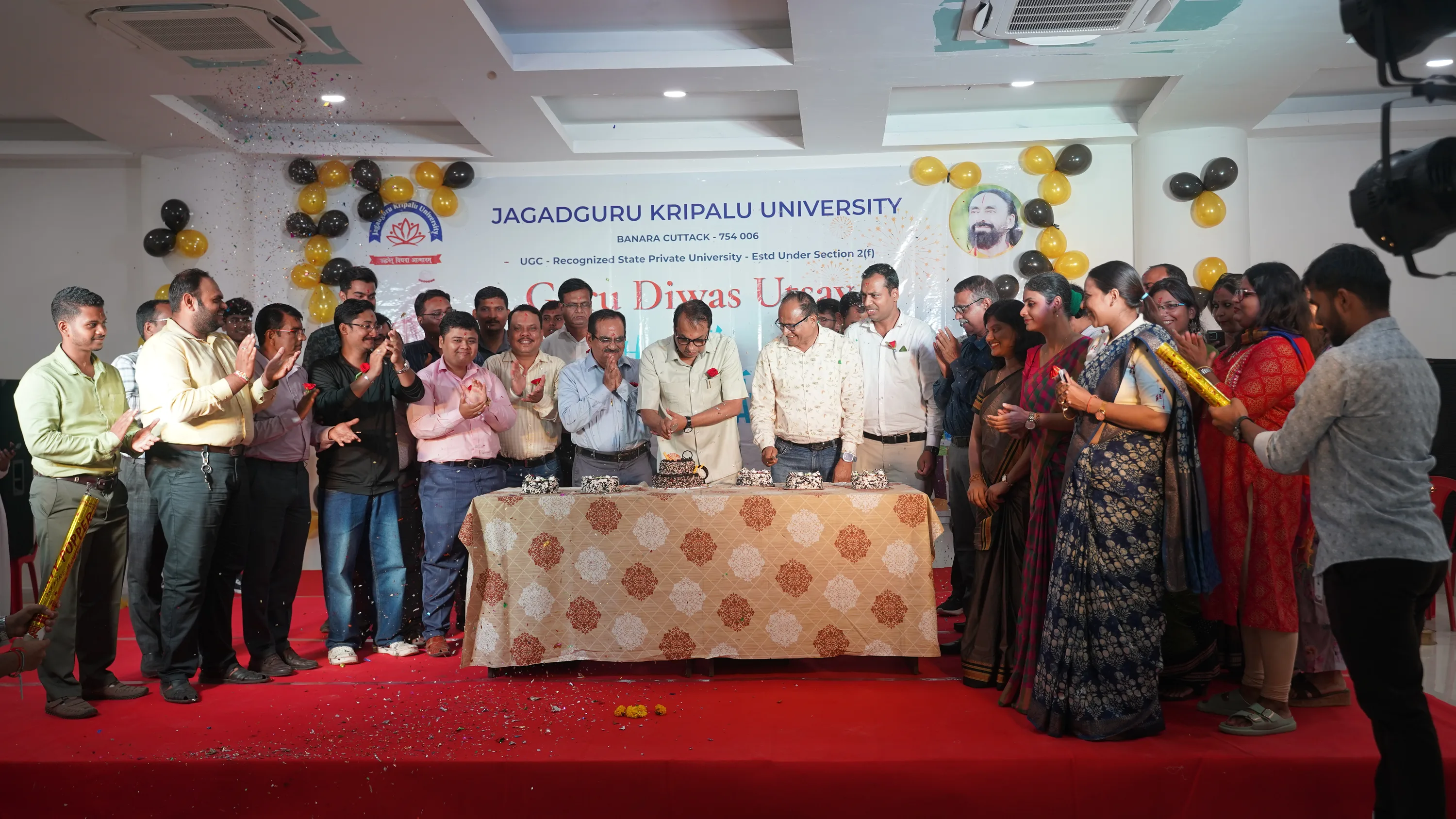 JKU Celebrates Its First Guru Diwas with Gratitude and Joy